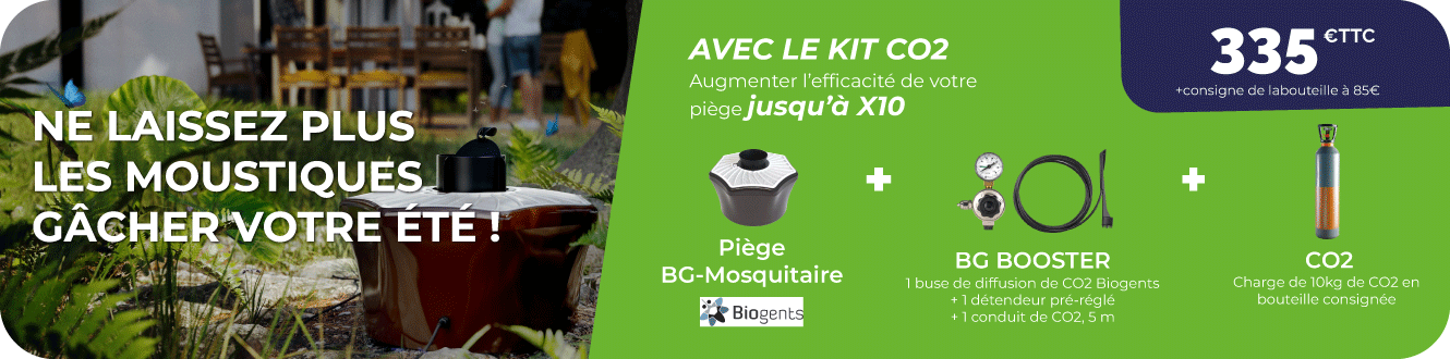kit piege biogents + CO2